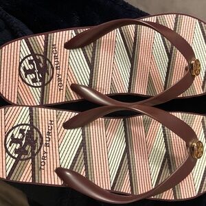 Tory Burch Wedge flip flops